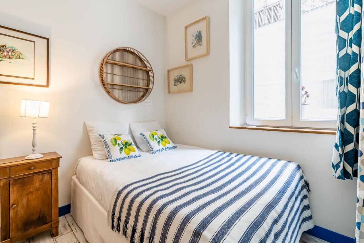 Studio Bleu 29M2, 120M Vieux-Port , Clim ,Wifi, Acces Autonome Avec Code Marseille Luaran gambar